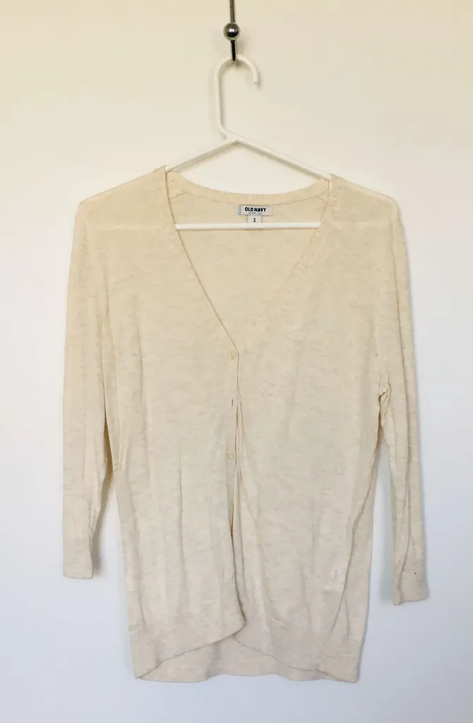 White/Beige Cardigans! (M/L) photo 1