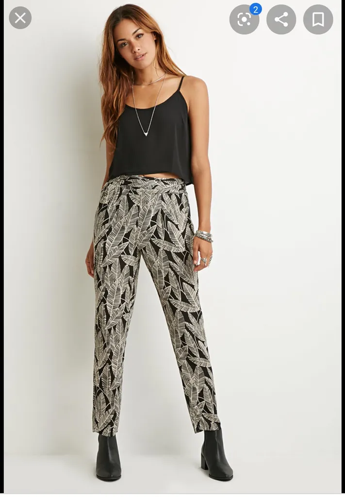 Lightweight Leaf Pants With Pockets photo 1