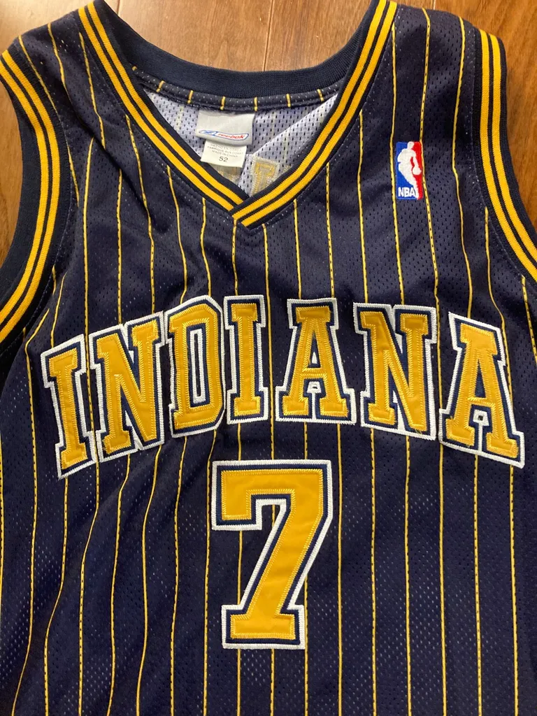 Mint Jermaine O'neal Vintage Indiana Pacers NBA Jersey photo 1