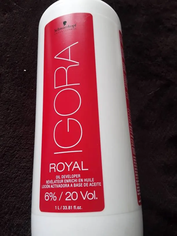 1L Schwarzkopf Gora Royal Oil Developer 6% 20 Vol photo 1