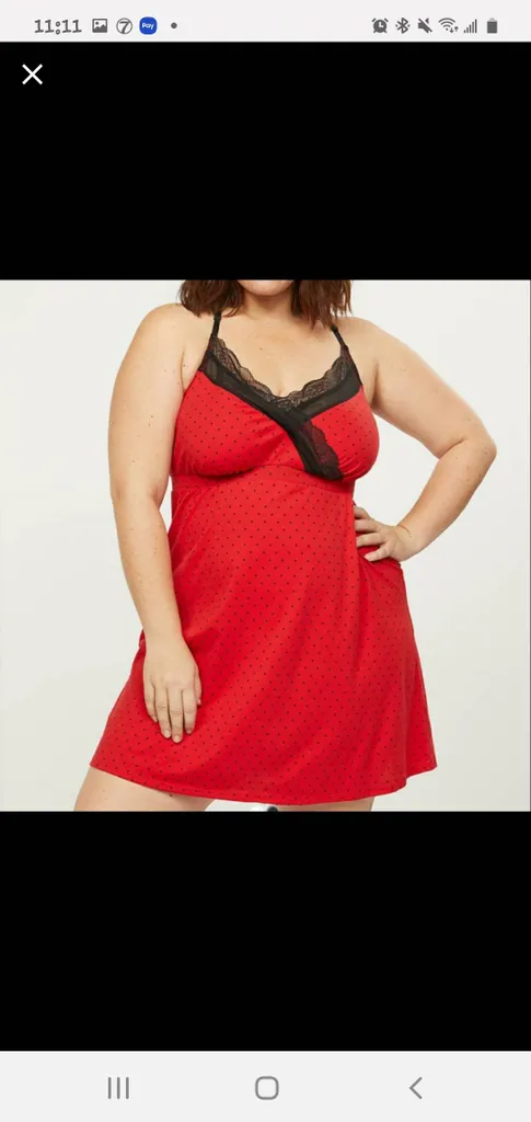 Lane Bryant Chemise 14-16 Nwt photo 1