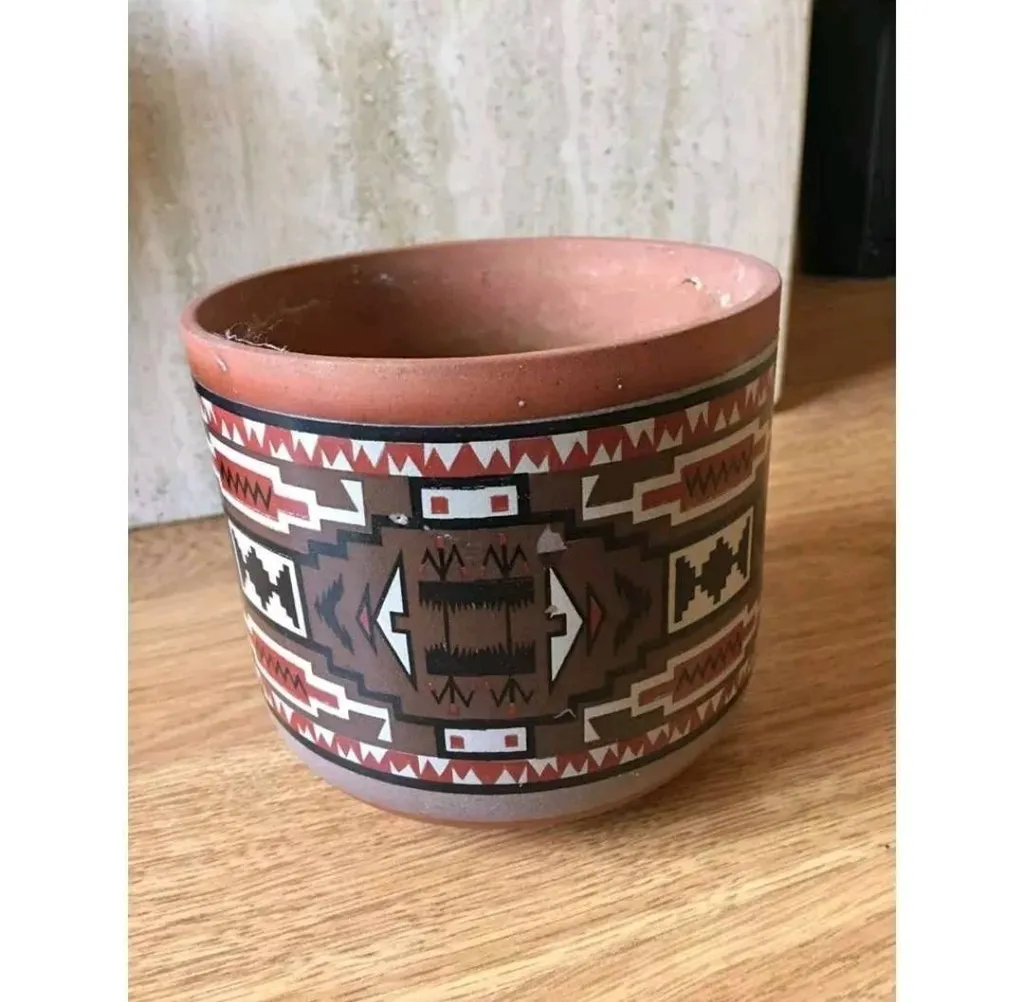 Aztec Planter Pot photo 1
