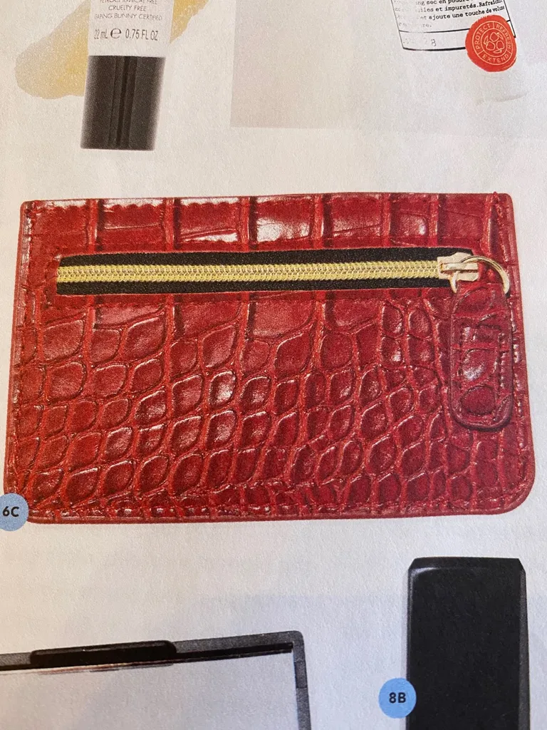 Faux Croc Card Holder *ill Update Pics Tmw* photo 1