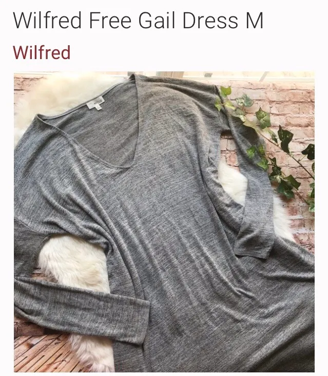 Wilfred Free “Gail” Dress ~ Size S - NEW w/tags photo 1