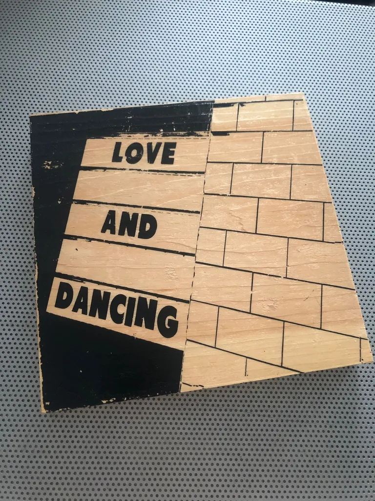 Love And Dancing Wood Block Art photo 1