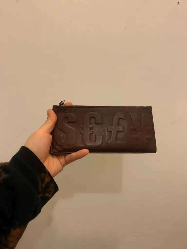 3.1 Phillip Lim Leather Currency Cash Wallet photo 1