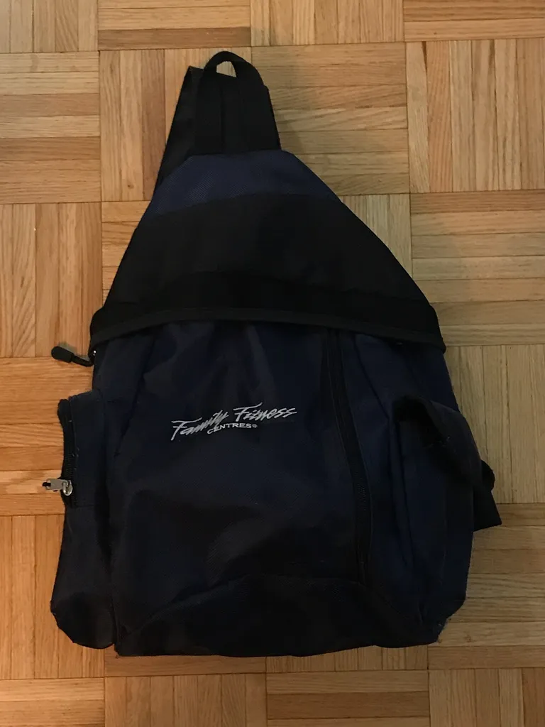 Family Fitness Sling Backpack Bag photo 1