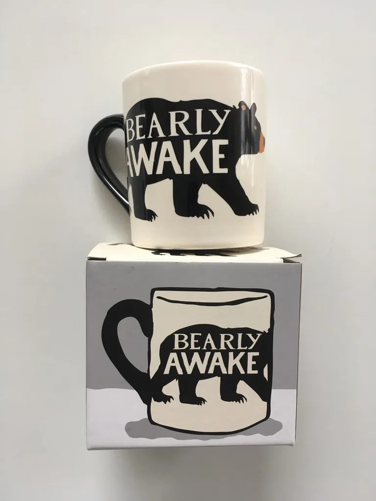 Bearly Awake BNIB Mug photo 1