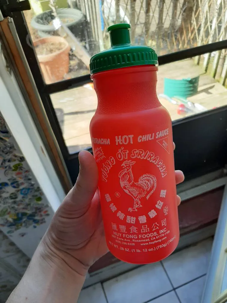 Sriracha Water Bottle photo 1
