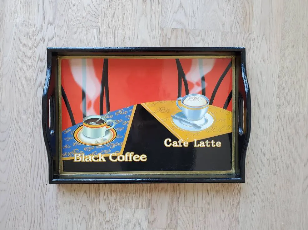 Coffee Serving Tray photo 1