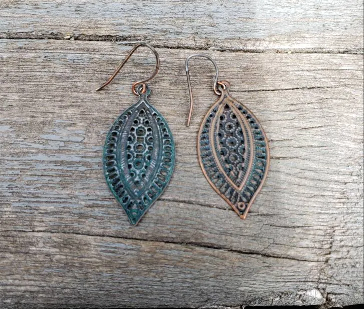 Copper Earrings photo 1