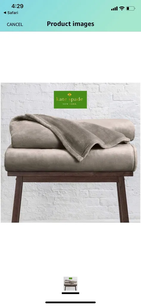 Kate Spade Queen Size blanket photo 1