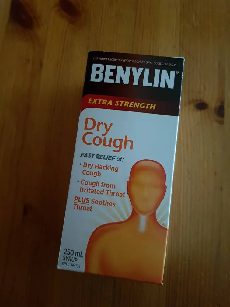 🆓️BNIB Benylin Dry Cough Syrup Extra Strength photo 1