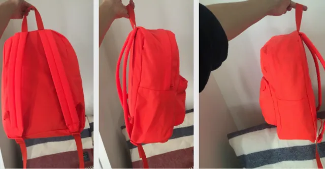 American Apparel Neon Orange Backpack photo 1