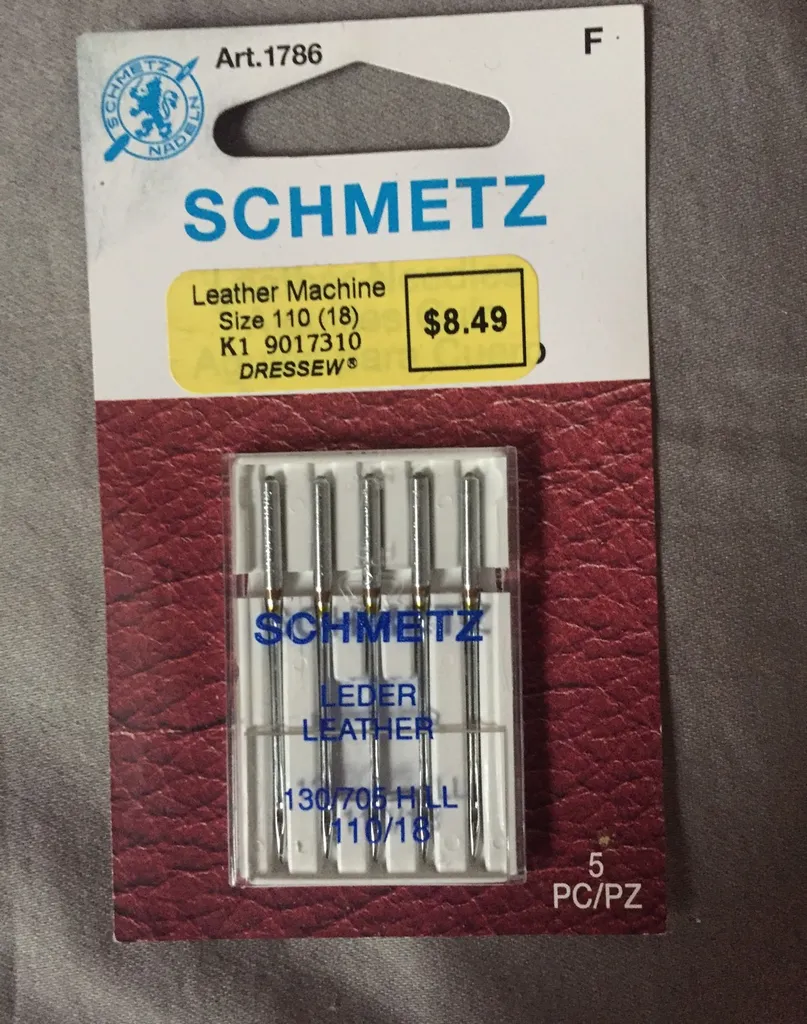 BNIP Leather Machine Needles photo 1