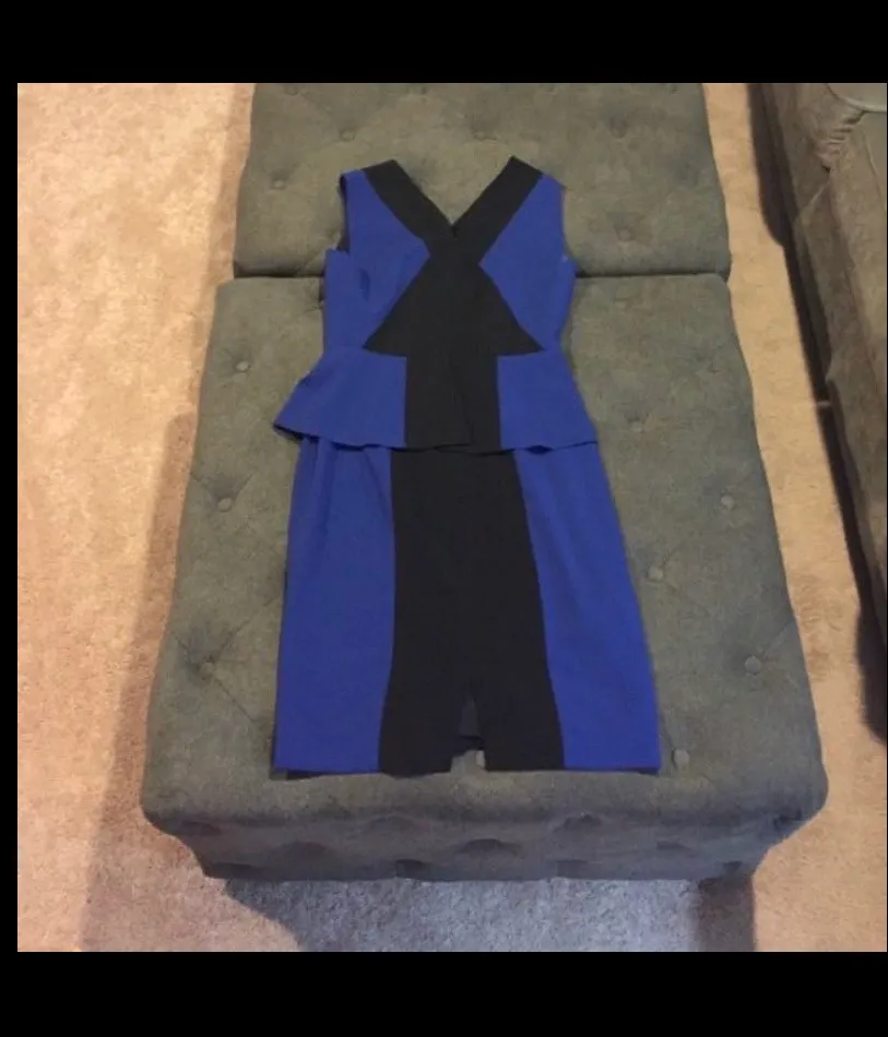 BCBG midi Peplum Dress photo 1