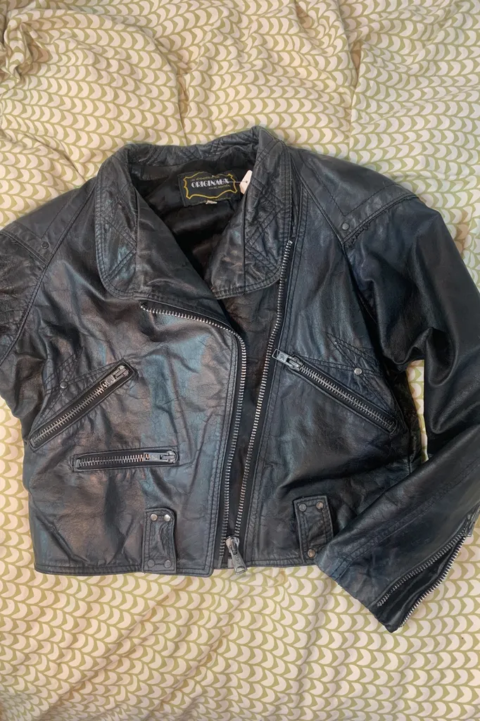 Leather Moto Jacket photo 1
