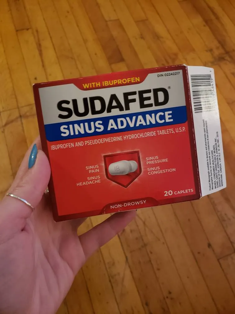 Sudafed (with ibuprofen) photo 1