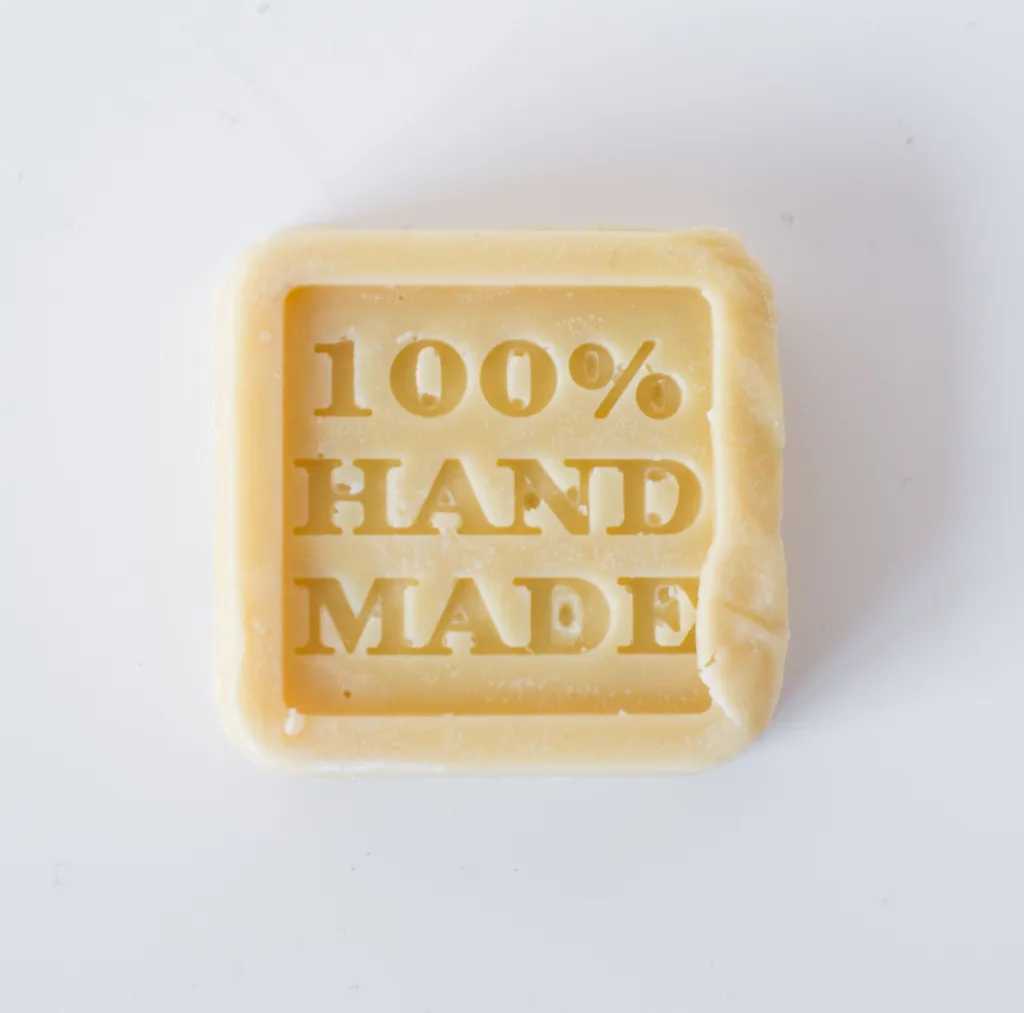 Handmade Vegan Cocoa Peppermint Body Butter Bar - 35 g photo 1