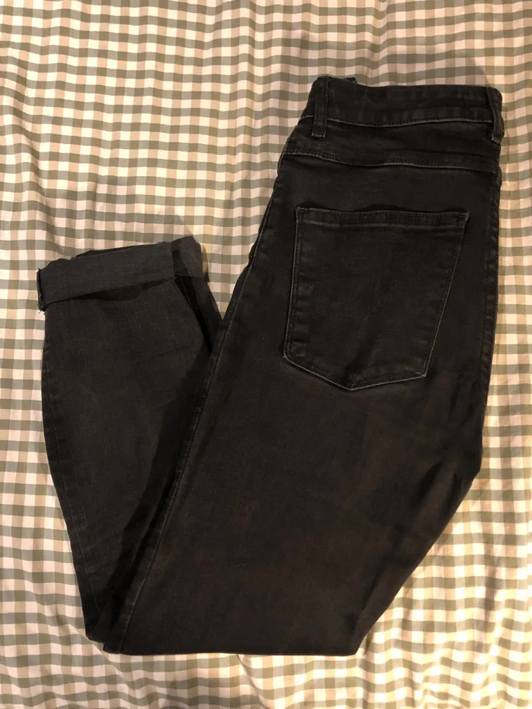 GUC Zara Black Jeans, Size 4 photo 1