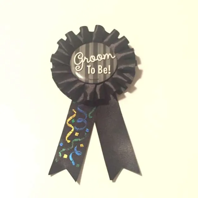 Groom-to-be Badge photo 1