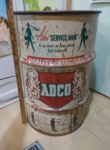 Retro/vintage  Metal Container - Annex Neighbourhood Trade- photo 1