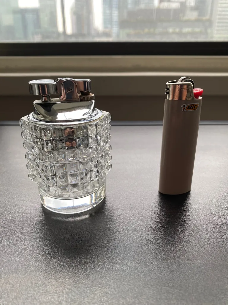 Vintage Glass Lighter photo 1