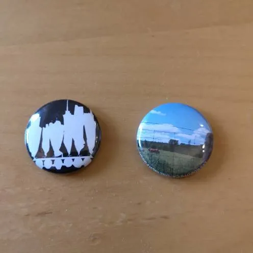 Mini Buttons! "One Inch Punch" by Les Robots photo 1