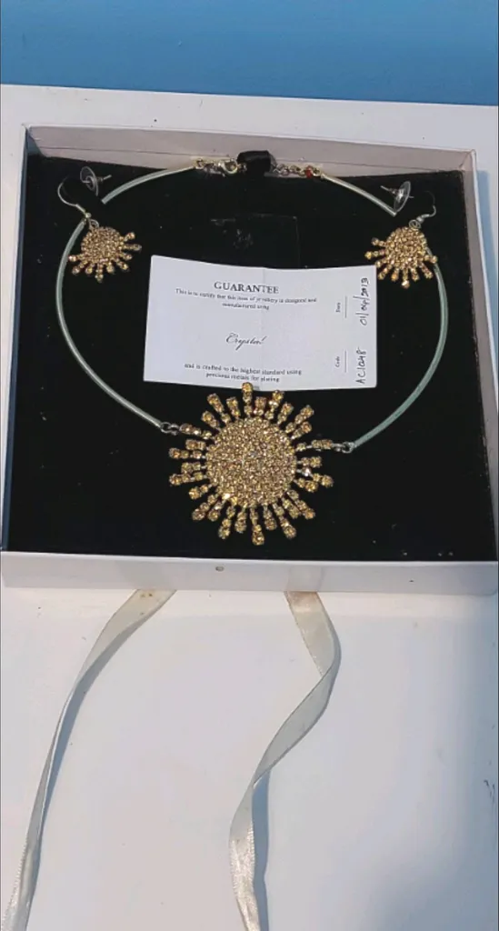 Necklace with earings photo 1