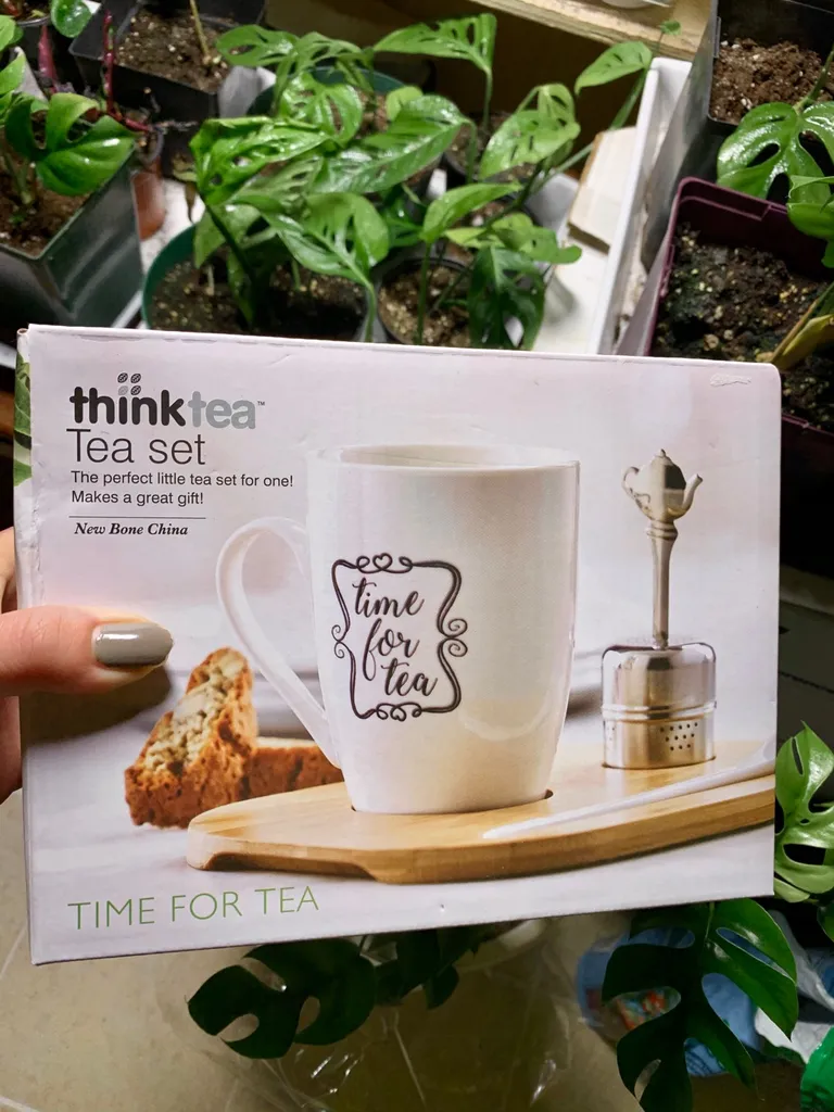 BNIB mug + tea infuser gift set 8 photo 1