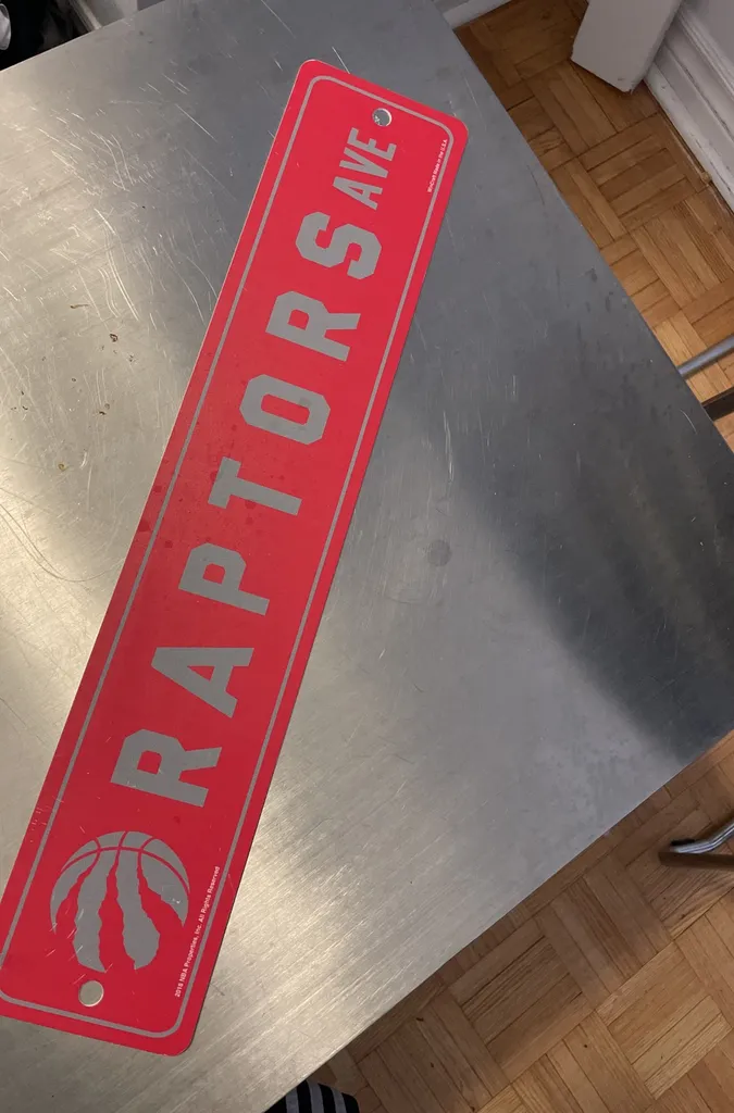 Toronto Raptors Sign photo 1