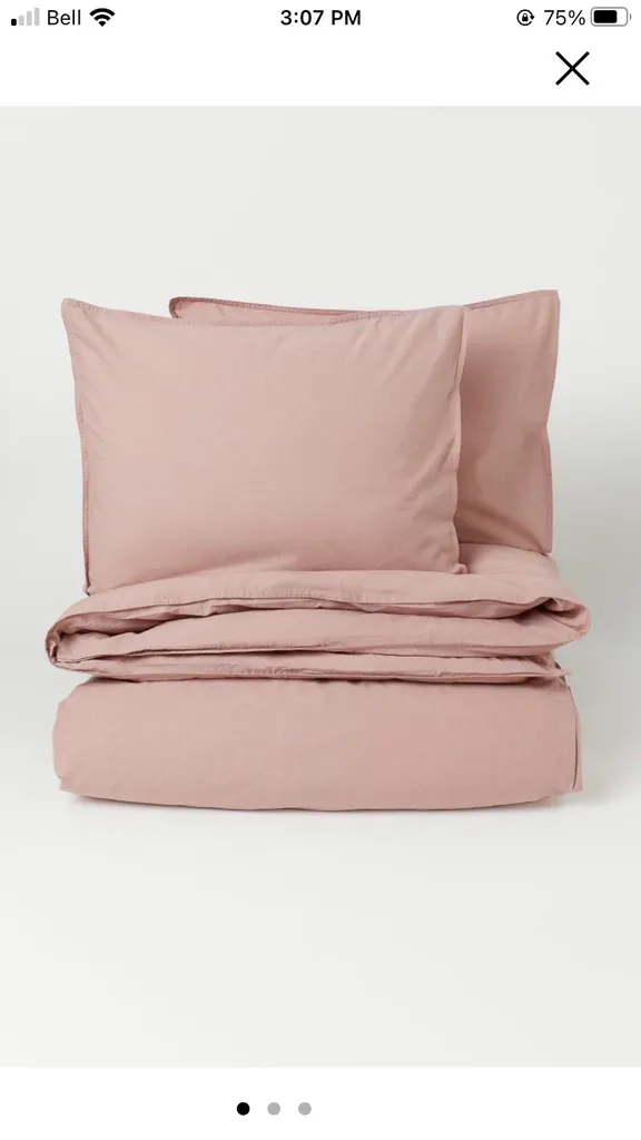 Blush Twin duvet Set! photo 1