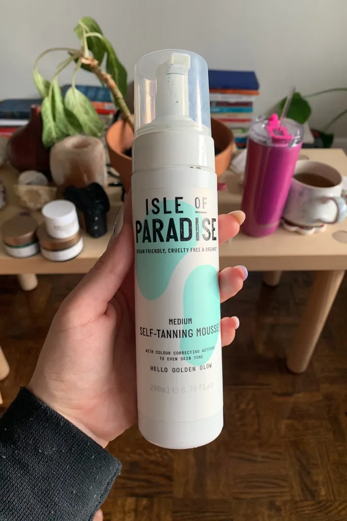 isle of paradise self tanning mousse photo 1