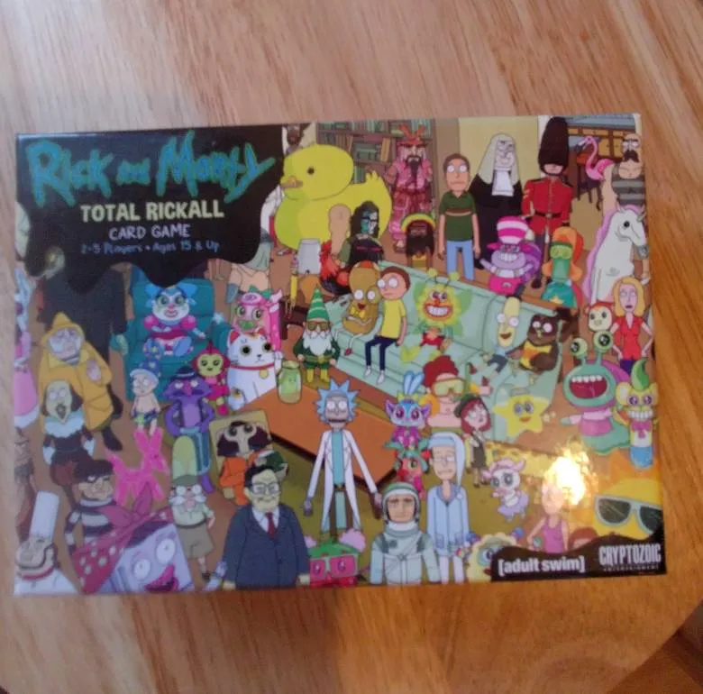 Total Rickall Card Game photo 1