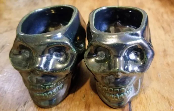 Skull Ceramic Shotglasses photo 1