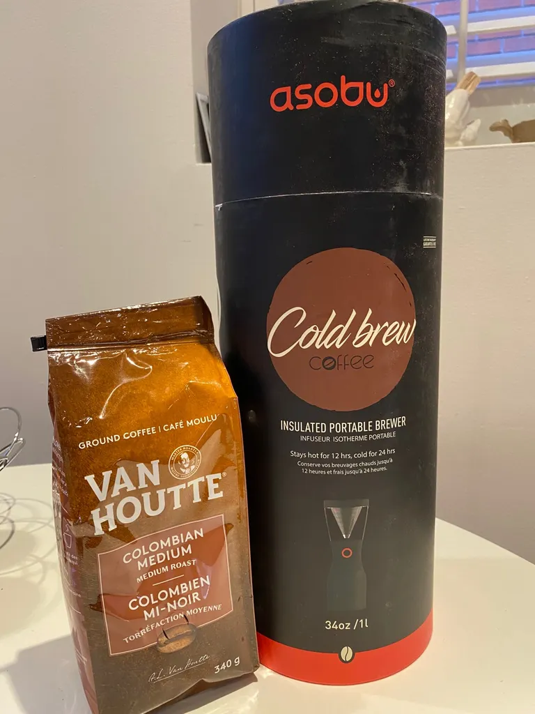 BNIB Asobu Cold Brew Coffee Maker (+coffee!) photo 1