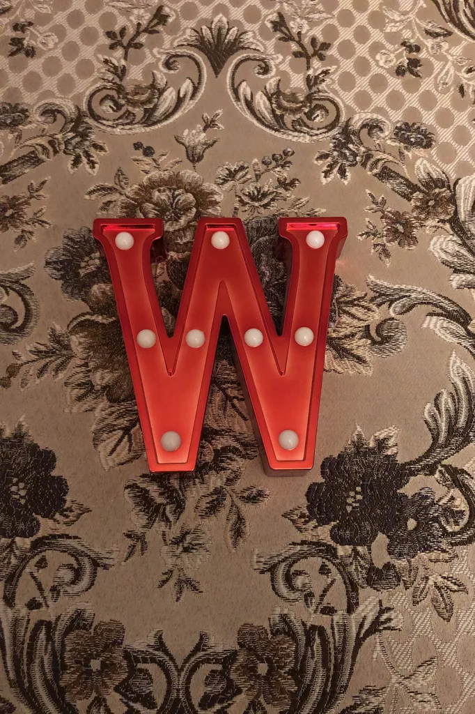 W letter photo 1