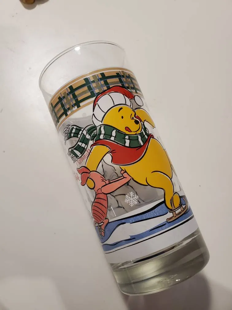 Vintage Pooh Glass photo 1