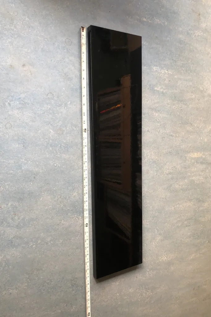 Black Enamel EKBY Shelf 31” x 7 1/2” photo 1