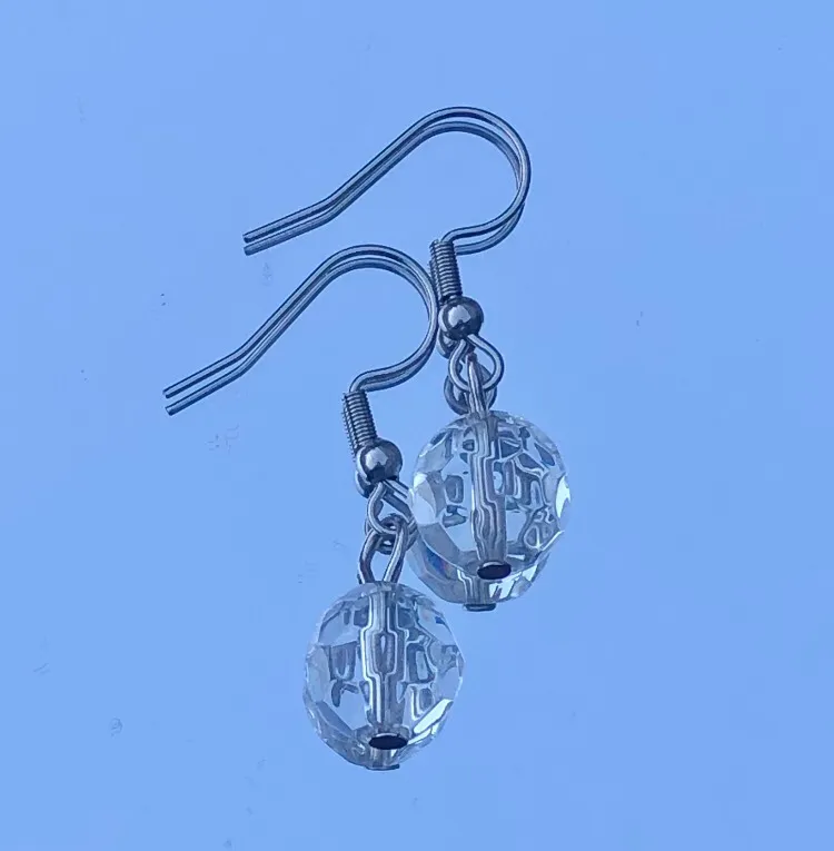 Handmade Crystal Earrings photo 1