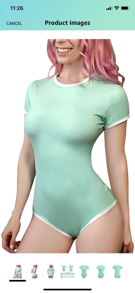 Mint Green Stretchy Jumper photo 1