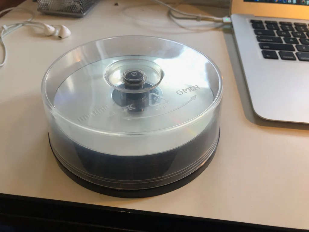 Stack of 17 DVD + RW photo 1