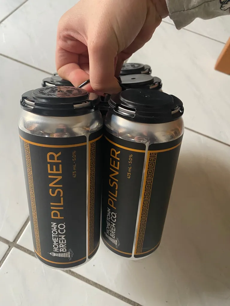 Pilsner Tall Cans x 6, 473 mL, 5% ABV photo 1