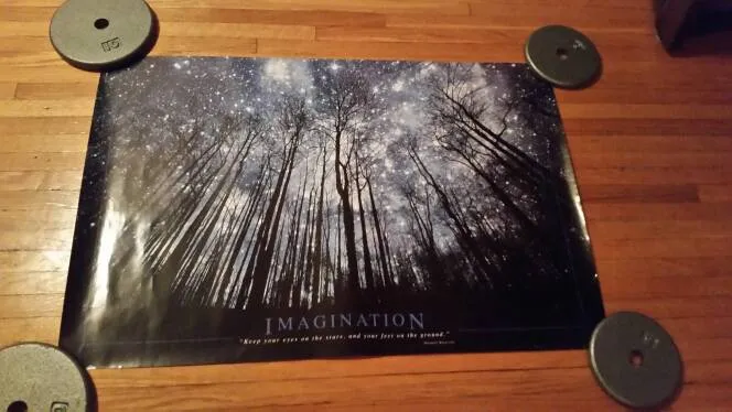 'Imagination' Inspirational Poster photo 1