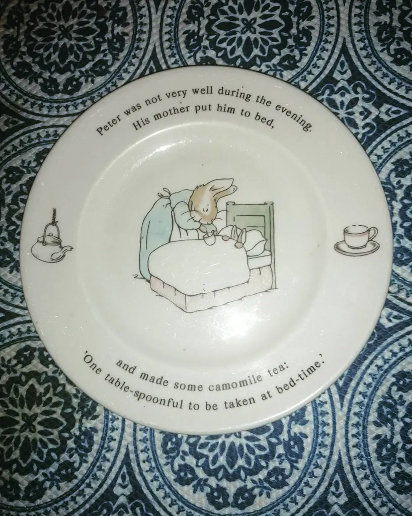 🐰Bunnykins Plate photo 1