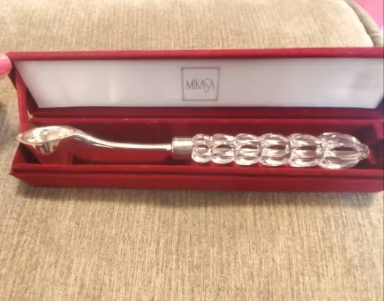 Candle Snuffer, Mikasa Crystal Glass photo 1
