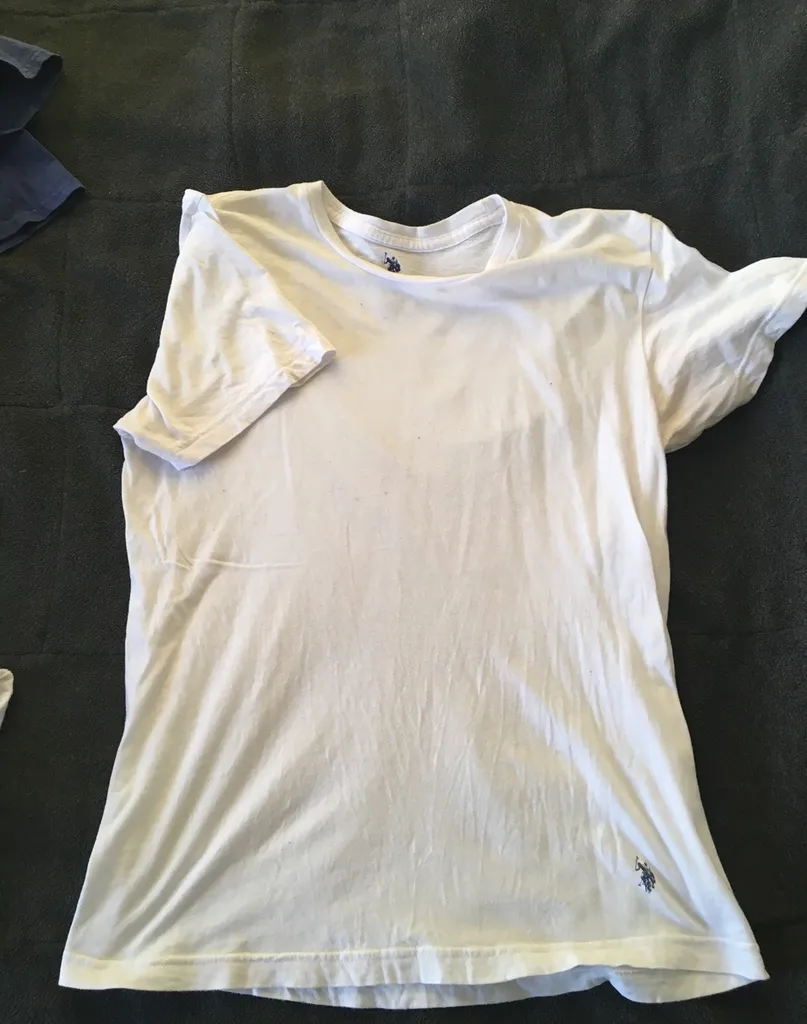 Three polo Basic White Tees m photo 1