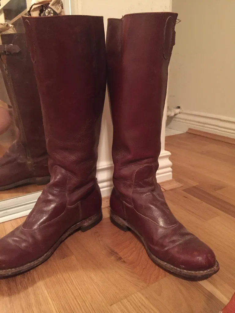Vintage Leather Boots photo 1