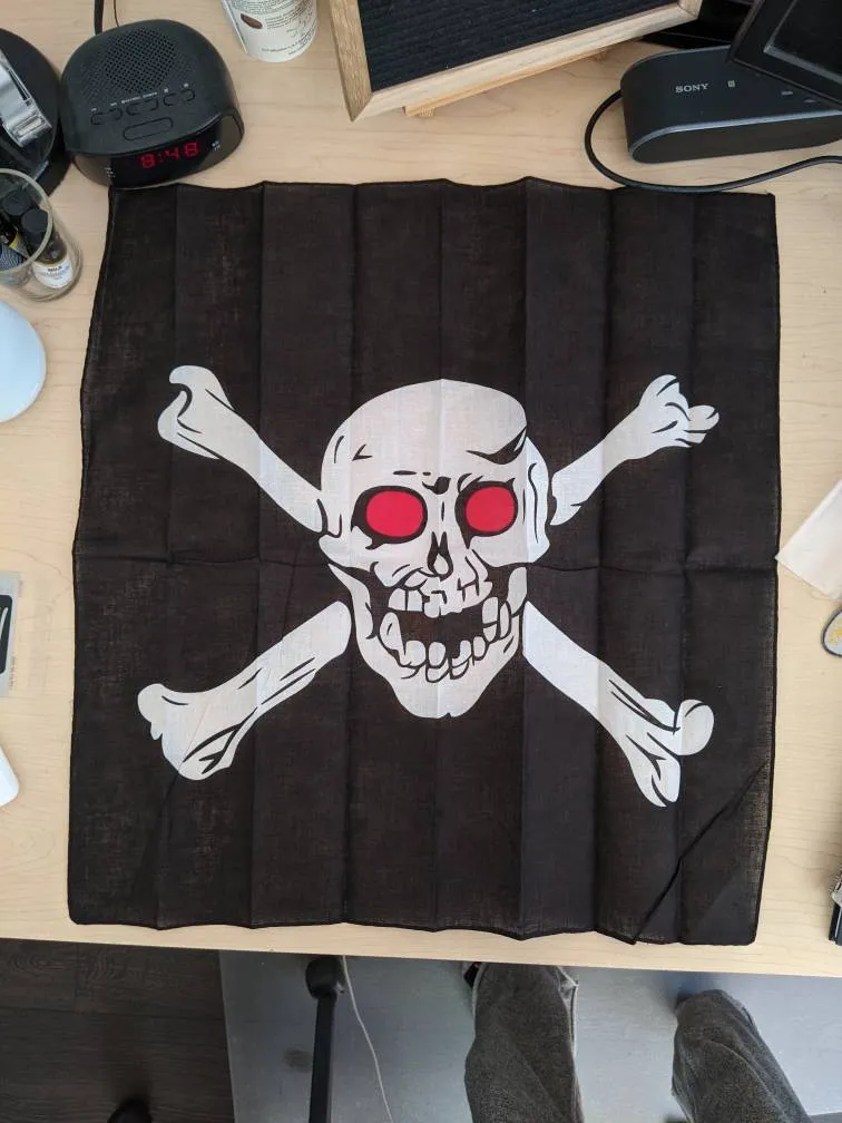 🌟FREE Skull Bandana photo 1