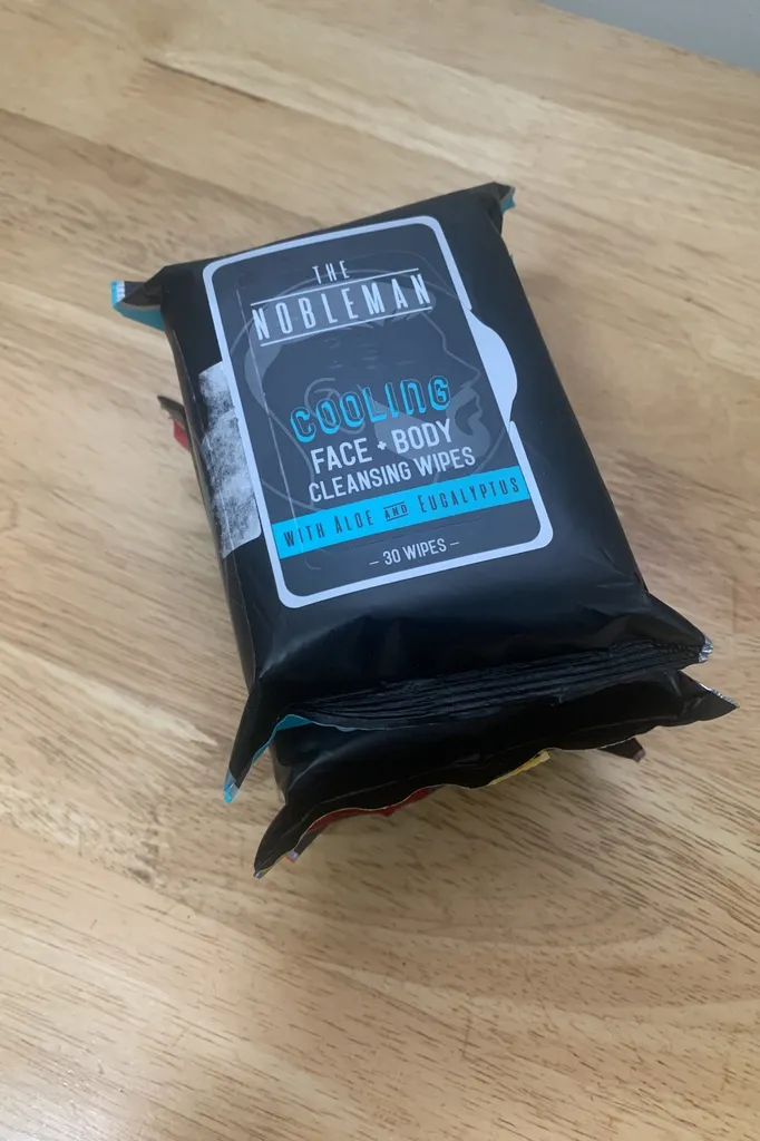 Men’s cleaning wipes photo 1